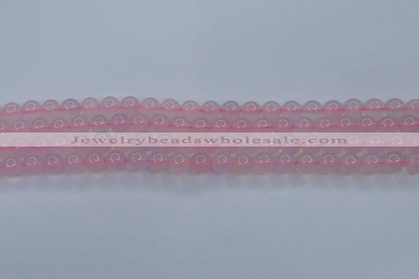 CBC302 15.5 inches 8mm round pink chalcedony beads wholesale