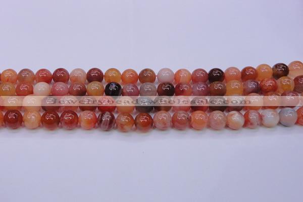 CBC404 15.5 inches 12mm A grade round orange chalcedony beads