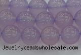 CBC432 15.5 inches 10mm round purple chalcedony beads wholesale