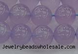 CBC433 15.5 inches 12mm round purple chalcedony beads wholesale