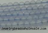 CBC450 15.5 inches 4mm round blue chalcedony beads wholesale