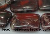 CBD09 15.5 inches 22*30mm rectangle brecciated jasper gemstone beads