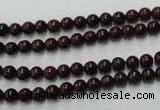 CBD150 15.5 inches 4mm round Chinese brecciated jasper beads