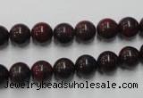 CBD152 15.5 inches 8mm round Chinese brecciated jasper beads