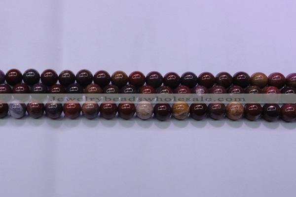 CBD304 15.5 inches 12mm round brecciated jasper beads wholesale