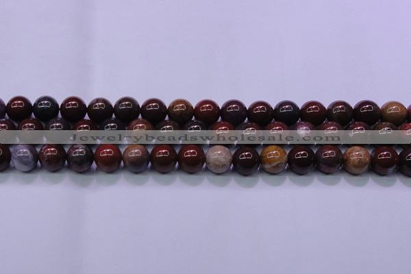 CBD305 15.5 inches 14mm round brecciated jasper beads wholesale