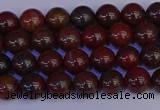 CBD350 15.5 inches 4mm round poppy jasper beads wholesale