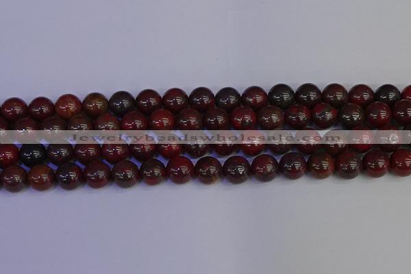 CBD354 15.5 inches 12mm round poppy jasper beads wholesale