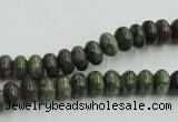 CBG03 15.5 inches 5*8mm rondelle bronze green gemstone beads