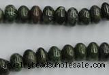 CBG04 15.5 inches 6*10mm rondelle bronze green gemstone beads