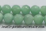 CBJ08 15.5 inches 12mm faceted round jade beads wholesale