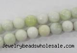 CBJ203 15.5 inches 8mm round butter jade beads wholesale