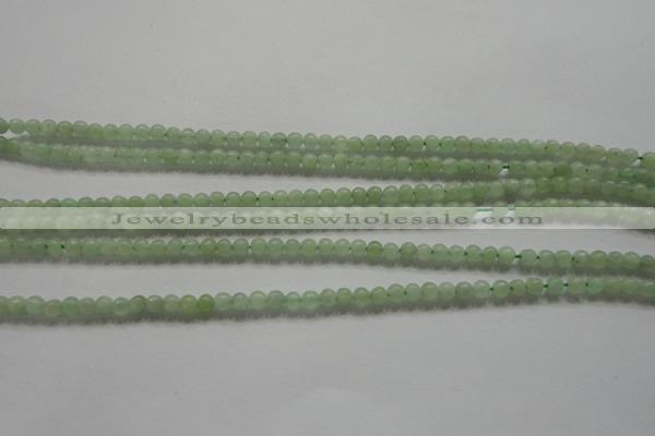 CBJ305 15.5 inches 2mm round A grade natural jade beads