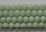 CBJ308 15.5 inches 6mm round A grade natural jade beads