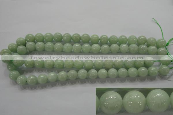 CBJ311 15.5 inches 12mm round A grade natural jade beads