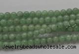 CBJ325 15.5 inches 4mm round AA grade natural jade beads