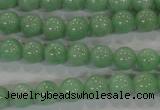 CBJ343 15.5 inches 8mm round AAA grade natural jade beads