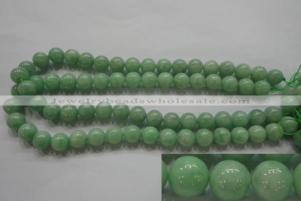 CBJ345 15.5 inches 12mm round AAA grade natural jade beads