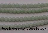 CBJ400 15.5 inches 4mm round natural jade beads wholesale