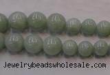 CBJ409 15.5 inches 6mm - 12mm round natural jade beads wholesale