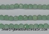 CBJ45 15.5 inches 3mm faceted round jade beads wholesale