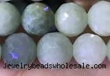 CBJ667 15.5 inches 8mm faceted round jade beads wholesale