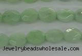 CBJ68 15.5 inches 7*9mm faceted oval jade gemstone beads