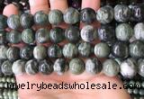 CBJ709 15.5 inches 12mm round green jade beads wholesale