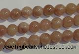 CBQ03 15.5 inches 8mm round strawberry quartz beads wholesale