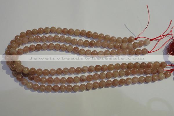 CBQ03 15.5 inches 8mm round strawberry quartz beads wholesale