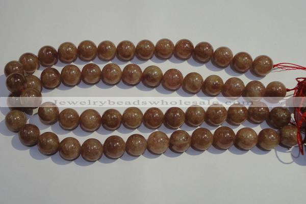 CBQ05 15.5 inches 12mm round strawberry quartz beads wholesale