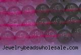 CBQ428 15.5 inches 7mm round mixed strawberry quartz beads