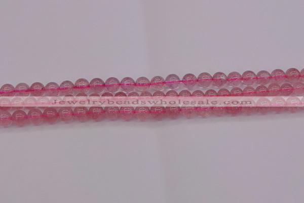 CBQ481 15.5 inches 6mm round strawberry quartz beads wholesale