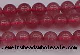 CBQ486 15.5 inches 6mm round strawberry quartz beads wholesale