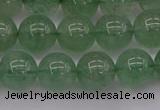 CBQ493 15.5 inches 10mm round green strawberry quartz beads