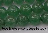 CBQ498 15.5 inches 10mm round green strawberry quartz beads