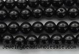 CBS500 15.5 inches 6mm round A grade black spinel beads