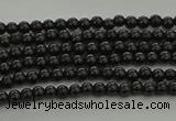 CBS538 15.5 inches 2mm round black spinel beads wholesale