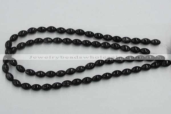 CBT05 16 inches 8*12mm rice natural biotite beads wholesale