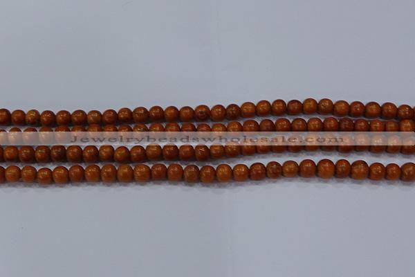 CBW501 15.5 inches 6mm round bayong wood beads wholesale