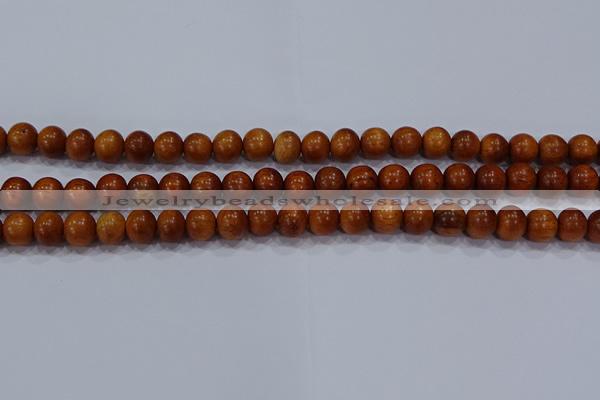 CBW502 15.5 inches 8mm round bayong wood beads wholesale