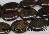 CBZ220 15.5 inches 15*20mm oval bronzite gemstone beads