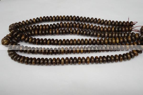 CBZ401 15.5 inches 6*10mm rondelle bronzite gemstone beads