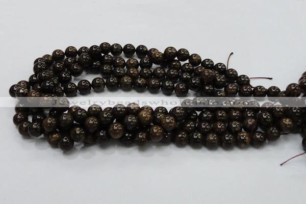 CBZ51 15.5 inches 10mm round bronzite gemstone beads wholesale