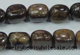 CBZ61 15.5 inches 12*15mm nugget bronzite gemstone beads