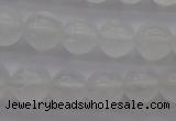 CCA353 15.5 inches 8mm round white calcite beads wholesale