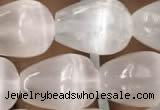 CCA376 15.5 inches 10*14mm teardrop white calcite gemstone beads