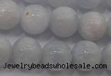 CCA403 15.5 inches 10mm round blue calcite beads wholesale