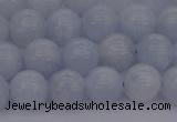 CCA406 15.5 inches 8mm round blue calcite gemstone beads