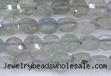 CCB1138 15 inches 4mm faceted coin sapphire beads